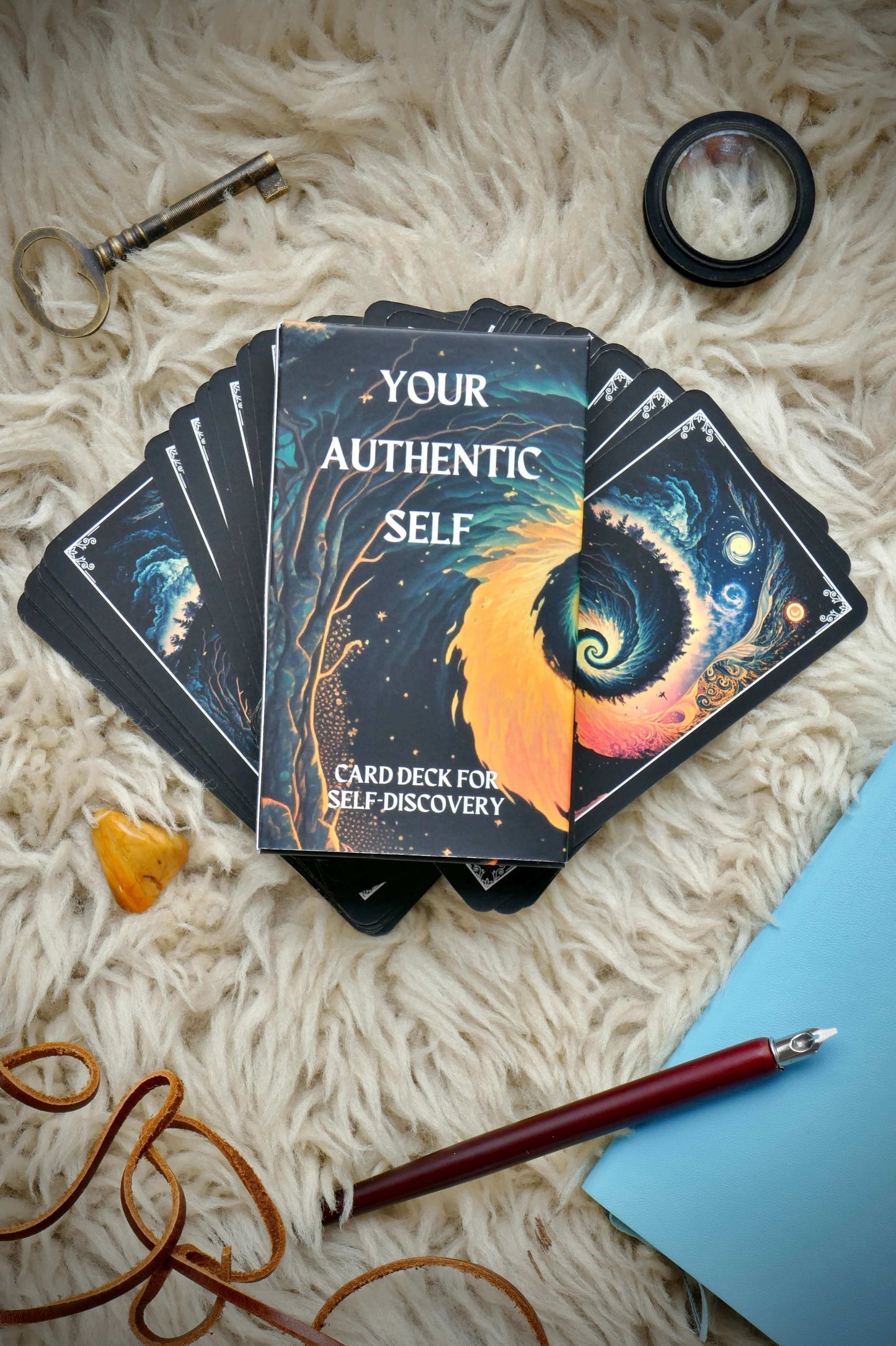Your authentic self | 32 Insight cards for self-discovery (Engels)
