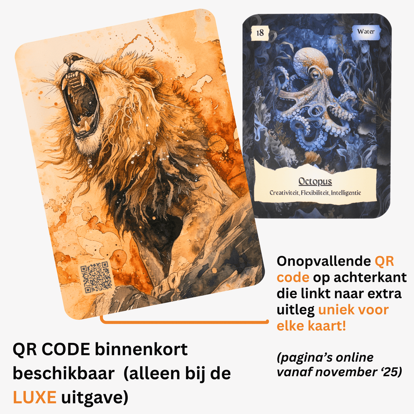 Elementaire krachtdieren - Luxe uitgave - 32 Krachtdierkaarten als gidsen voor innerlijke groei
