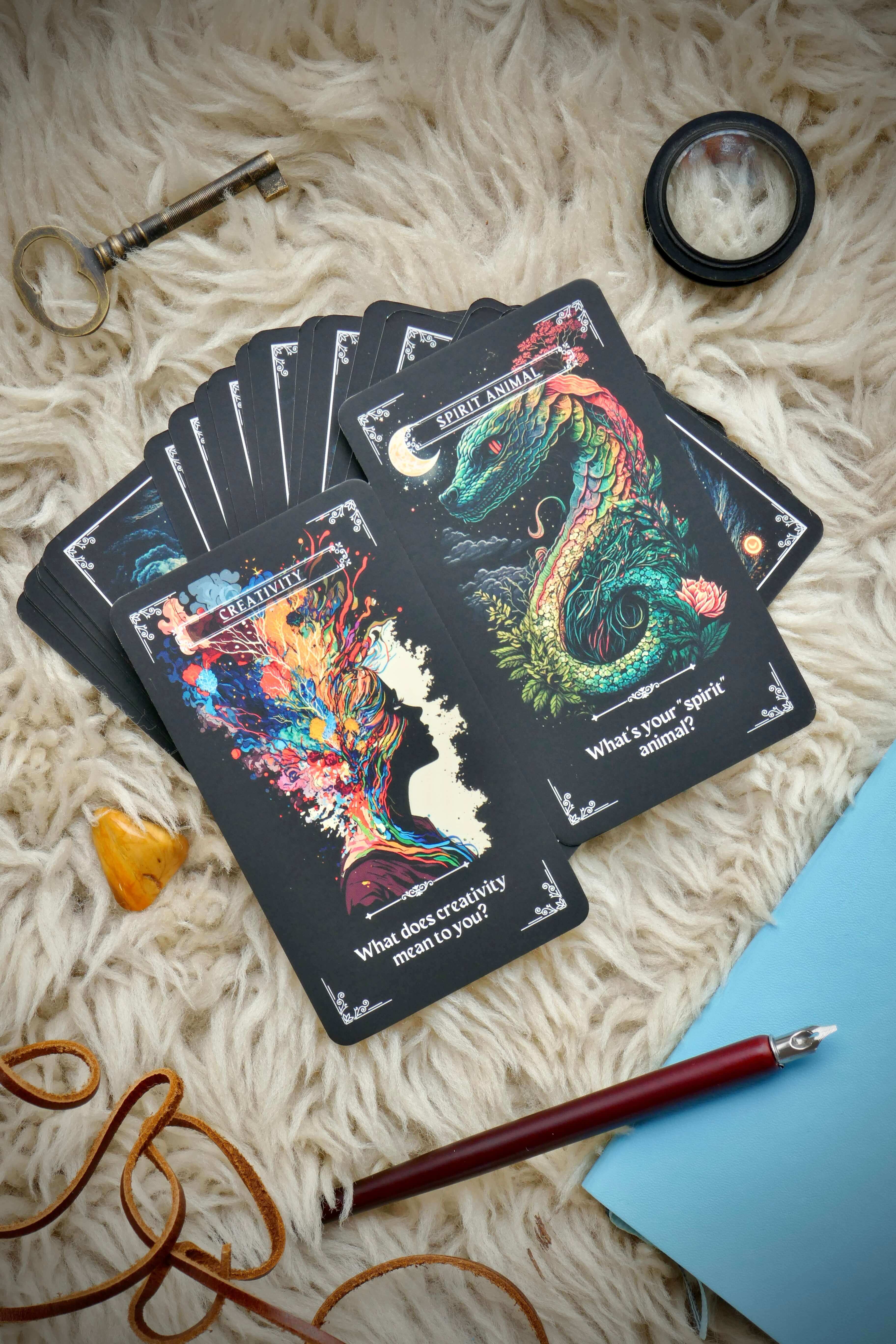 32 Insight cards | Your authentic self | Card deck for self-discovery ...