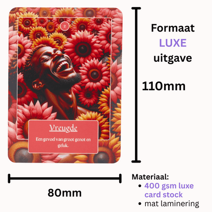 Emoties in Bloei - Luxe uitgave - 32 Emotiekaarten om de natuur van je emoties te ontdekken