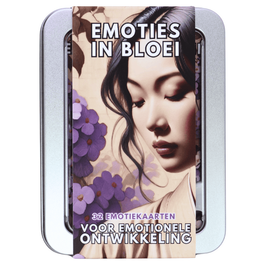 Emoties in Bloei - Luxe uitgave - 32 Emotiekaarten om de natuur van je emoties te ontdekken