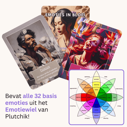 Emoties in Bloei | 32 Emotiekaarten om de natuur van je emoties te ontdekken