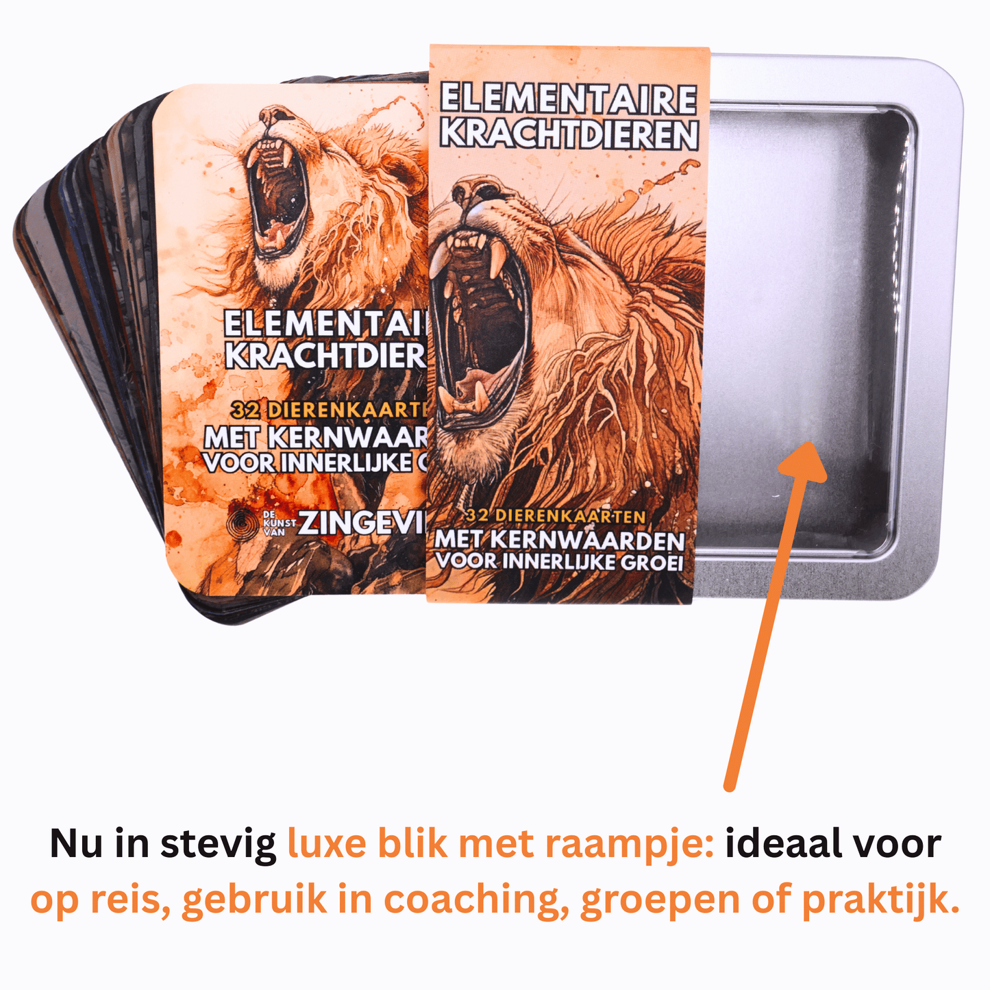 Elementaire krachtdieren - Luxe uitgave - 32 Krachtdierkaarten als gidsen voor innerlijke groei