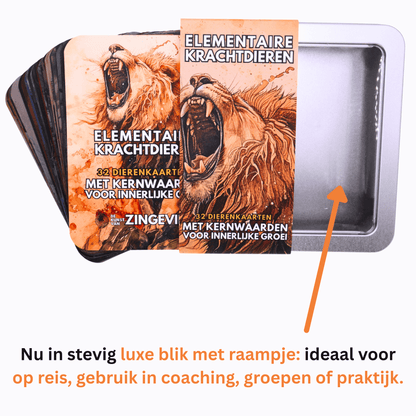 Elementaire krachtdieren - Luxe uitgave - 32 Krachtdierkaarten als gidsen voor innerlijke groei