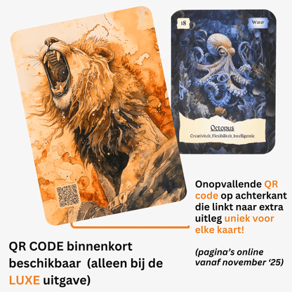 Elementaire krachtdieren - Luxe uitgave - 32 Krachtdierkaarten als gidsen voor innerlijke groei